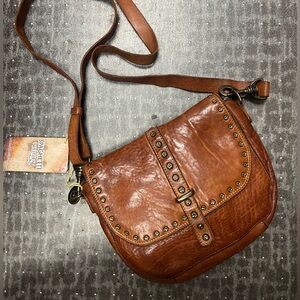 Spaghetti western leather purse Brand new